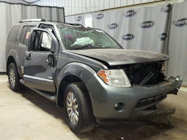 5N1BR18B08C620959 - 2008 NISSAN PATHFINDER GRAY photo 1