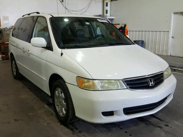 2HKRL18902H531132 - 2002 HONDA ODYSSEY EX WHITE photo 1