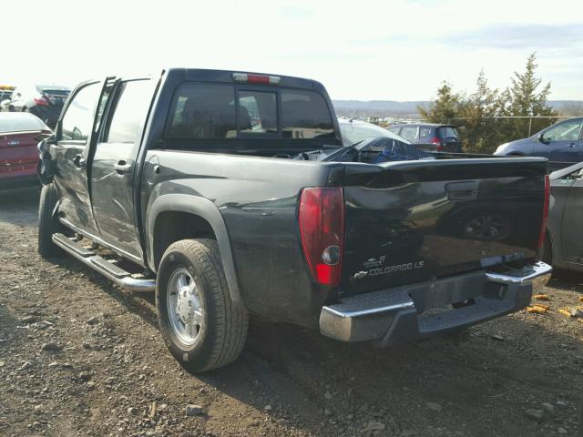 1GCDT136858165849 - 2005 CHEVROLET COLORADO BLACK photo 3