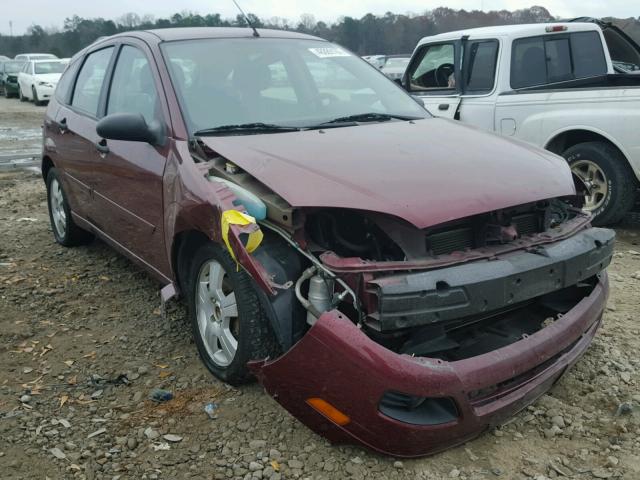 1FAHP37N17W213389 - 2007 FORD FOCUS ZX5 BURGUNDY photo 1