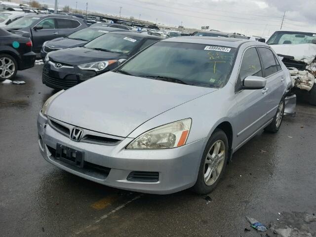 JHMCM56827C002979 - 2007 HONDA ACCORD EX SILVER photo 2