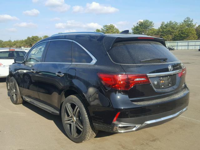 5FRYD4H85HB017073 - 2017 ACURA MDX ADVANC BLACK photo 3