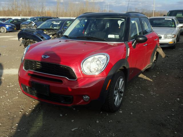 WMWZC5C53EWP39707 - 2014 MINI COOPER S C RED photo 2