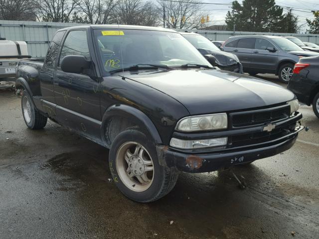 1GCCS19W018184377 - 2001 CHEVROLET S TRUCK S1 BLACK photo 1