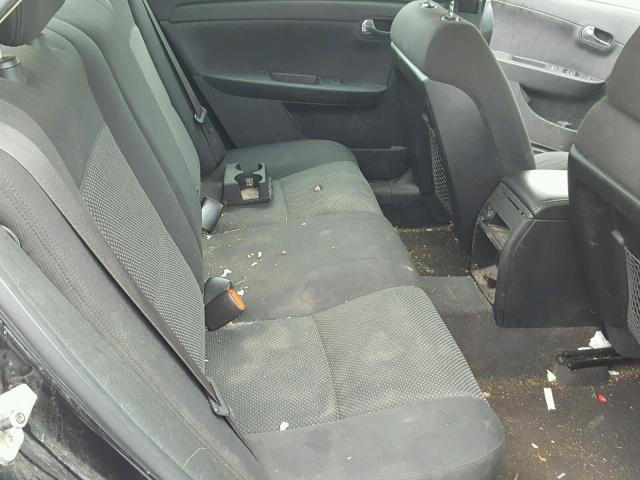 1G1ZH57B38F214745 - 2008 CHEVROLET MALIBU 1LT 黑色 照片 6