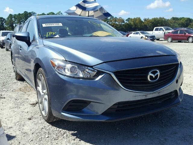 JM1GJ1V50F1183442 - 2015 MAZDA 6 TOURING GRAY photo 1