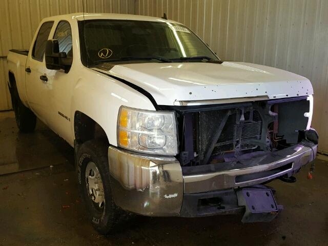 1GCHK23K38F115268 - 2008 CHEVROLET SILVERADO WHITE photo 1