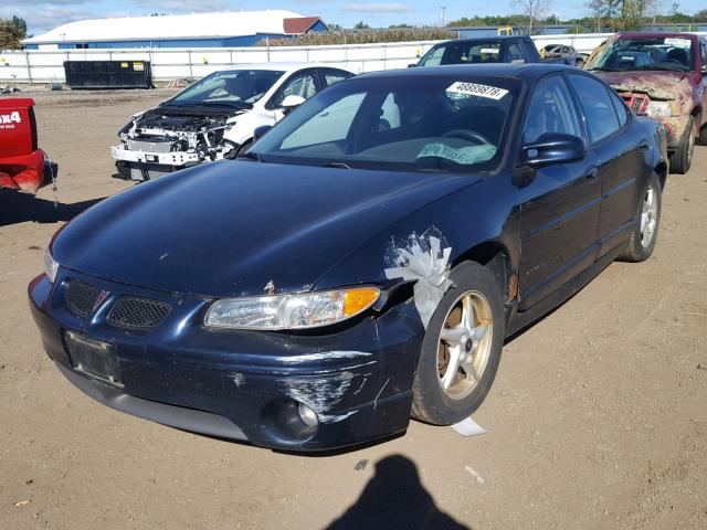 1G2WP52K23F151445 - 2003 PONTIAC GRAND PRIX BLUE photo 2