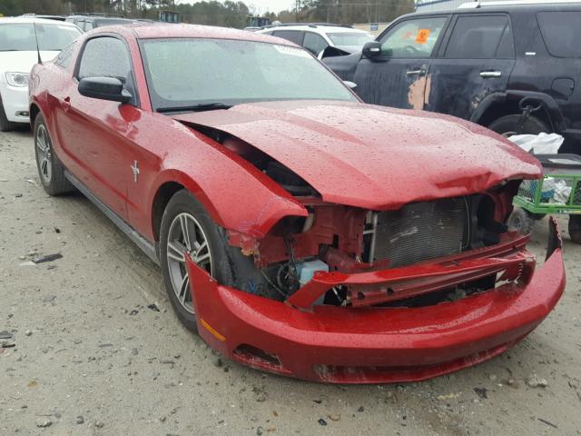 1ZVBP8AM0B5166106 - 2011 FORD MUSTANG RED photo 1