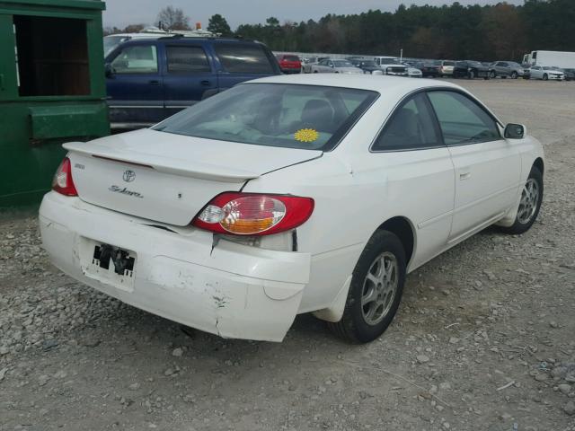 2T1CE22P53C020792 - 2003 TOYOTA CAMRY SOLA WHITE photo 4