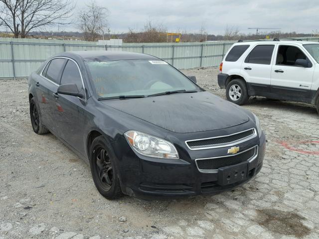 1G1ZB5E00CF321098 - 2012 CHEVROLET MALIBU LS BLACK photo 1