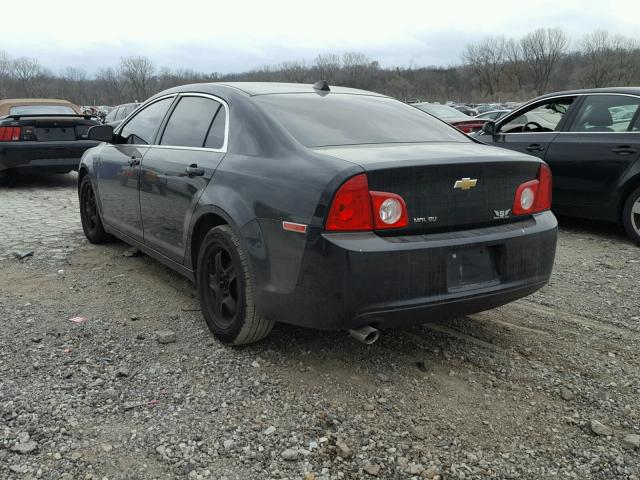 1G1ZB5E00CF321098 - 2012 CHEVROLET MALIBU LS BLACK photo 3