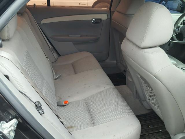 1G1ZB5E00CF321098 - 2012 CHEVROLET MALIBU LS BLACK photo 6