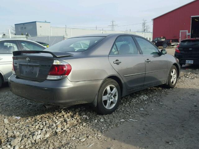 4T1BE32K16U653752 - 2006 TOYOTA CAMRY LE GRAY photo 4