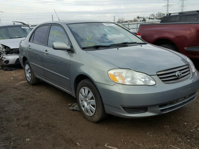 2T1BR32E74C185149 - 2004 TOYOTA COROLLA CE GRAY photo 1