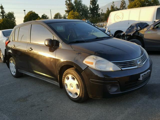 3N1BC13E89L404499 - 2009 NISSAN VERSA S BLACK photo 1