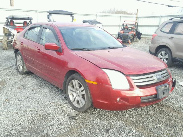 3FAHP07Z47R272201 - 2007 FORD FUSION SE RED photo 1