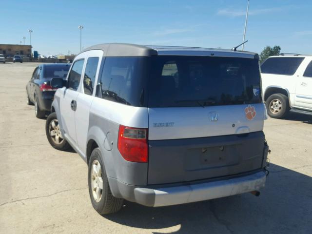 5J6YH28573L025725 - 2003 HONDA ELEMENT EX SILVER photo 3