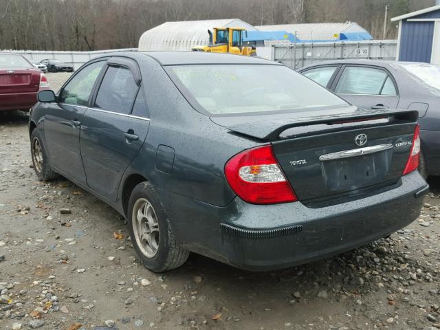 JTDBE32K420071988 - 2002 TOYOTA CAMRY LE 绿色 照片 3