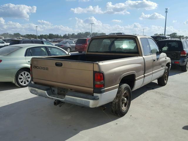 3B7HC12Y41G191485 - 2001 DODGE RAM 1500 BEIGE photo 4