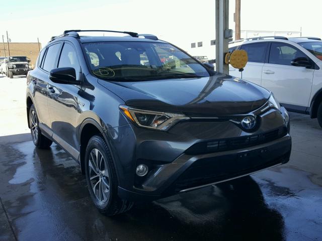 JTMRJREV0HD099985 - 2017 TOYOTA RAV4 HV LE GRAY photo 1