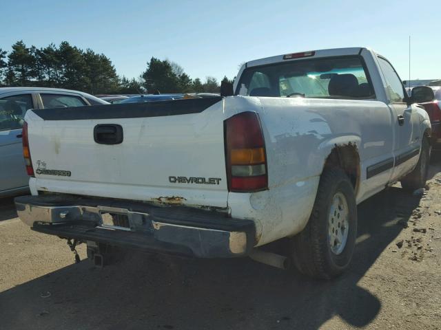 1GCEC14V0YE375300 - 2000 CHEVROLET SILVERADO WHITE photo 4