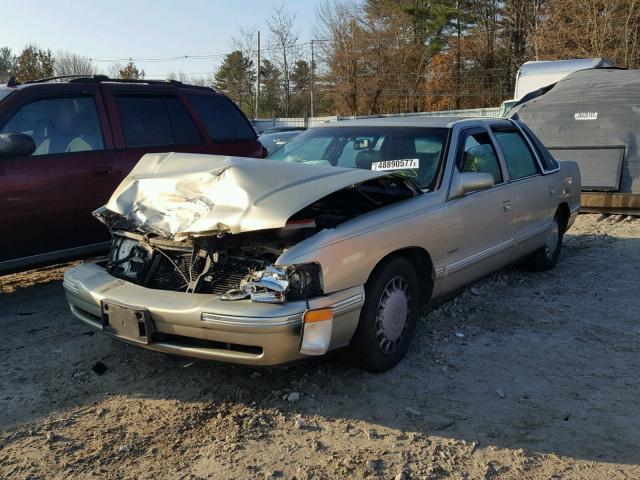 1G6KD54Y7VU278388 - 1997 CADILLAC DEVILLE GOLD photo 2