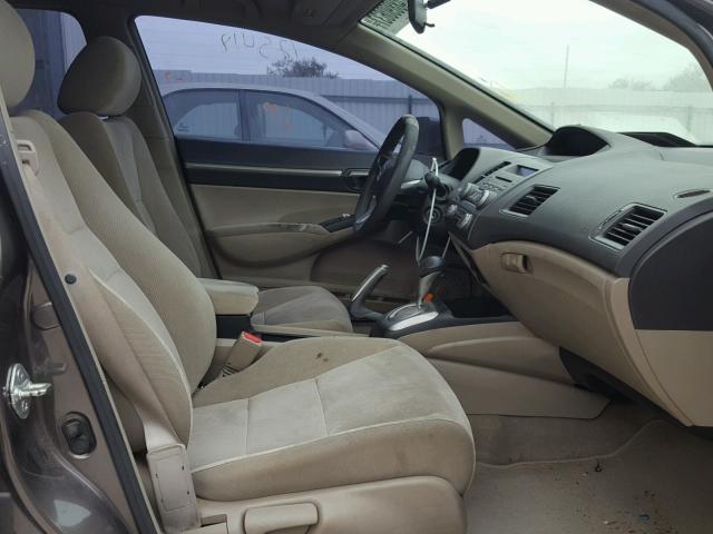 19XFA1F80AE023877 - 2010 HONDA CIVIC EX 金色 照片 5