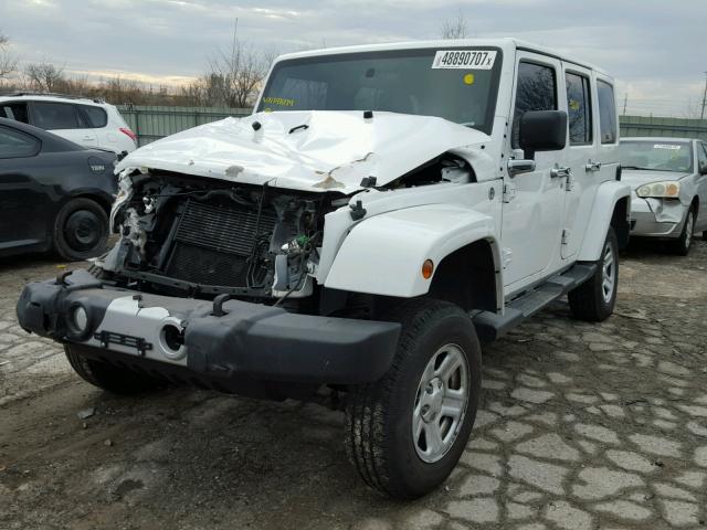 1C4HJWEG5CL191894 - 2012 JEEP WRANGLER U WHITE photo 2