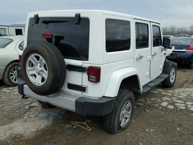 1C4HJWEG5CL191894 - 2012 JEEP WRANGLER U WHITE photo 4