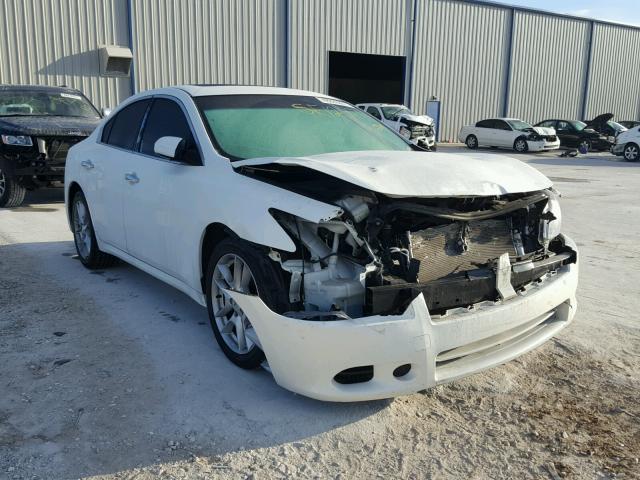 1N4AA5AP0EC447028 - 2014 NISSAN MAXIMA S WHITE photo 1