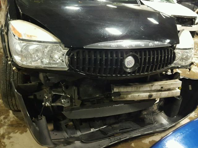 3G5DB03E95S506453 - 2005 BUICK RENDEZVOUS BLACK photo 9