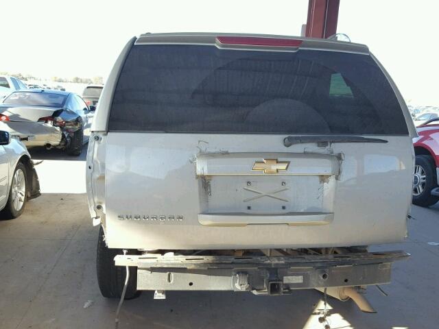 1GNFC16097J168049 - 2007 CHEVROLET SUBURBAN C TAN photo 10