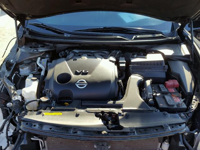 1N4AA5AP8EC476048 - 2014 NISSAN MAXIMA S BLACK photo 7