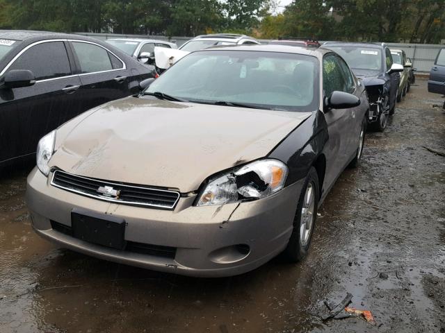 2G1WM15K669291996 - 2006 CHEVROLET MONTE CARL ყავისფერი ფოტო 2