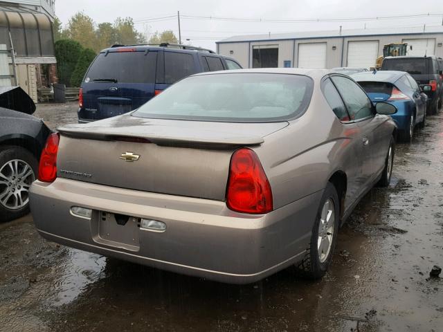 2G1WM15K669291996 - 2006 CHEVROLET MONTE CARL ყავისფერი ფოტო 4
