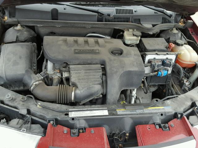 1G8AJ58F96Z170282 - 2006 SATURN ION LEVEL BURGUNDY photo 7