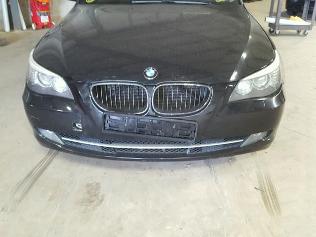 WBANV93528CZ67798 - 2008 BMW 535 XI BLACK photo 9