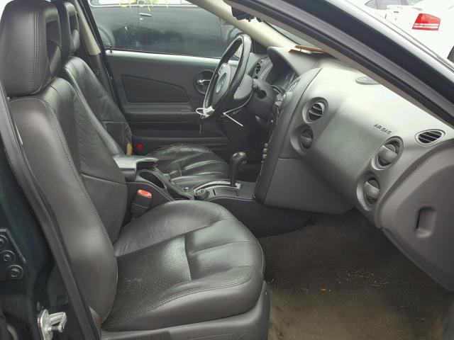 2G2WS522741166403 - 2004 PONTIAC GRAND PRIX GREEN photo 5