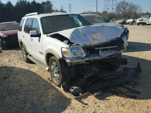 1FMEU64E86ZA05885 - 2006 FORD EXPLORER E WHITE photo 1