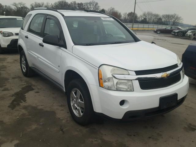 2CNDL13F076094649 - 2007 CHEVROLET EQUINOX LS WHITE photo 1