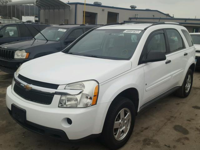 2CNDL13F076094649 - 2007 CHEVROLET EQUINOX LS WHITE photo 2