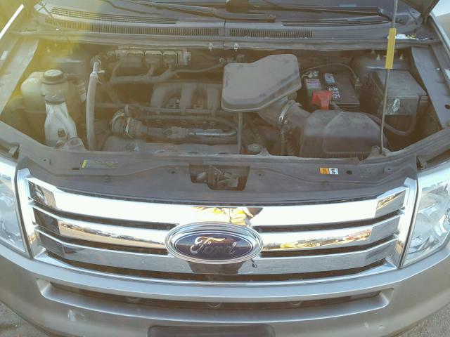 2FMDK49C28BA99636 - 2008 FORD EDGE LIMIT BEIGE photo 7