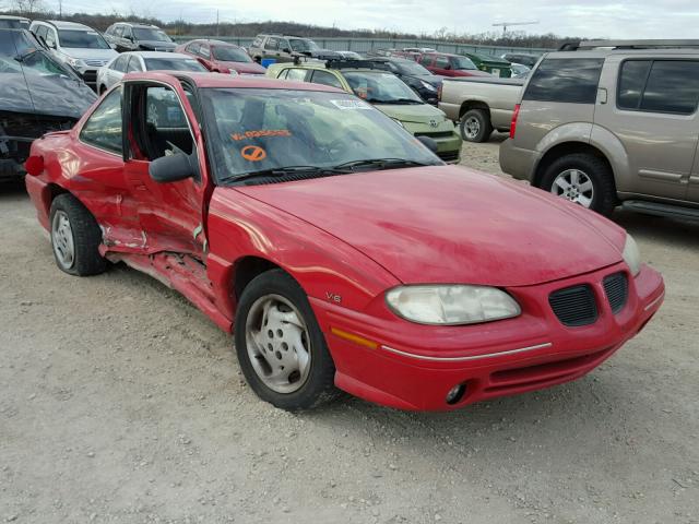 1G2NE12M9VC825655 - 1997 PONTIAC GRAND AM S 红色 照片 1