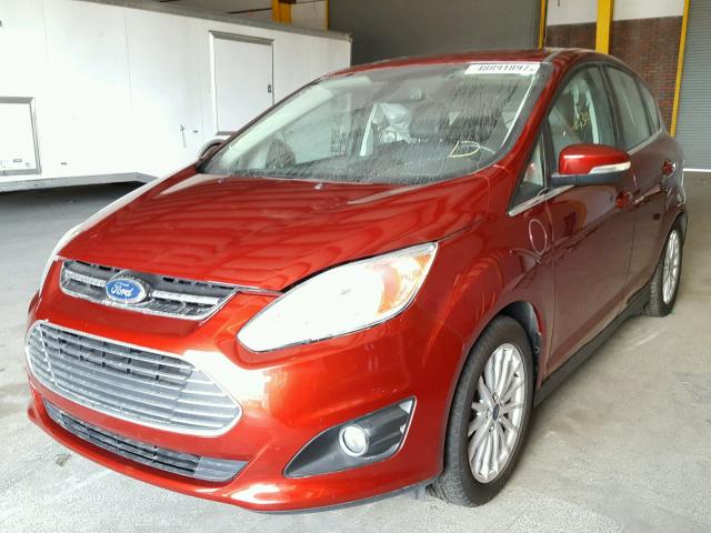 1FADP5CU5FL121225 - 2015 FORD C-MAX PREM TWO TONE photo 2