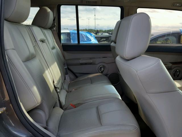 1J8HG58216C318596 - 2006 JEEP COMMANDER Boz foto 6