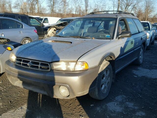 4S3BG6858X6655134 - 1999 SUBARU LEGACY OUT GRAY photo 2