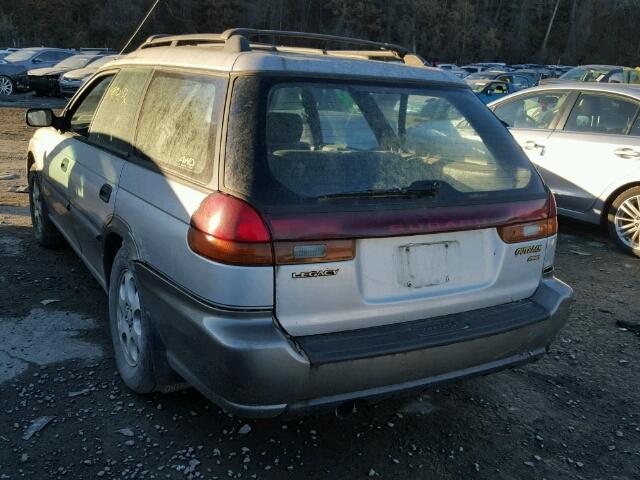 4S3BG6858X6655134 - 1999 SUBARU LEGACY OUT GRAY photo 3