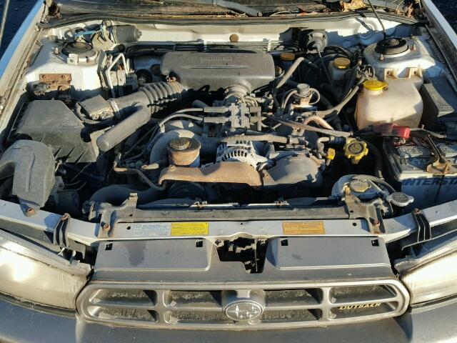 4S3BG6858X6655134 - 1999 SUBARU LEGACY OUT GRAY photo 7