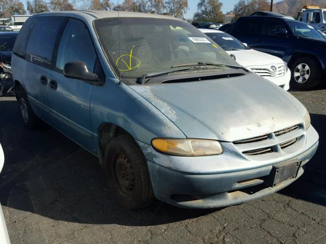 2B4GP25R5XR153127 - 1999 DODGE CARAVAN BLUE photo 1